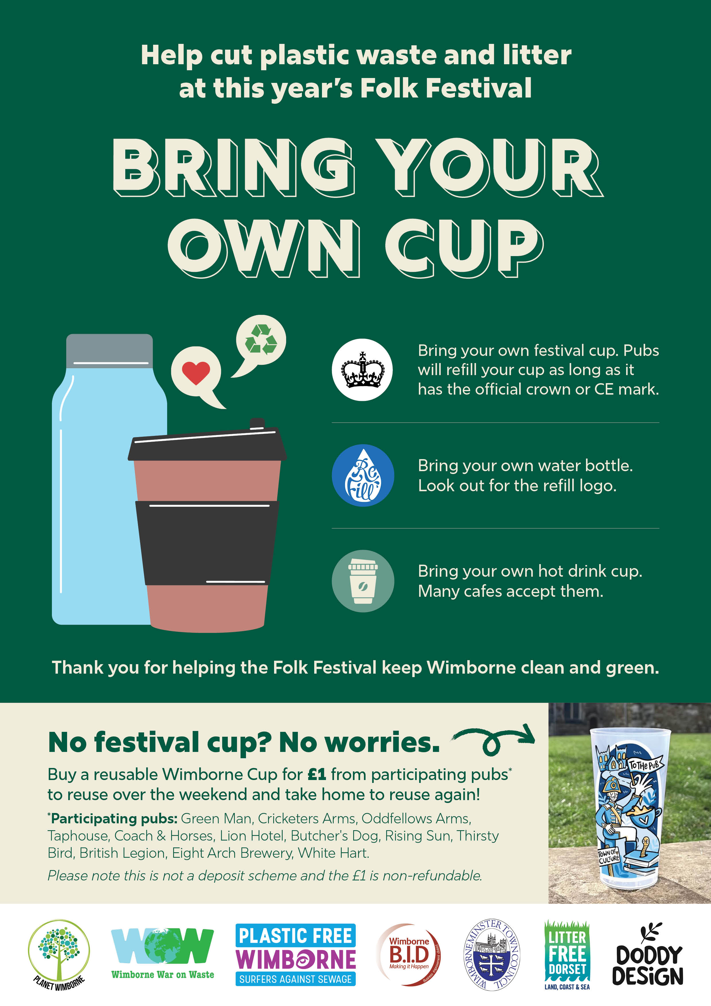 Bring your own Cup Poster