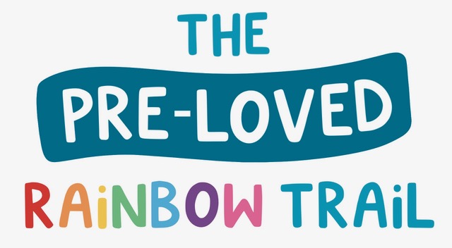 Colourful Logo of the Pre-LOVEd Rainbow Trail